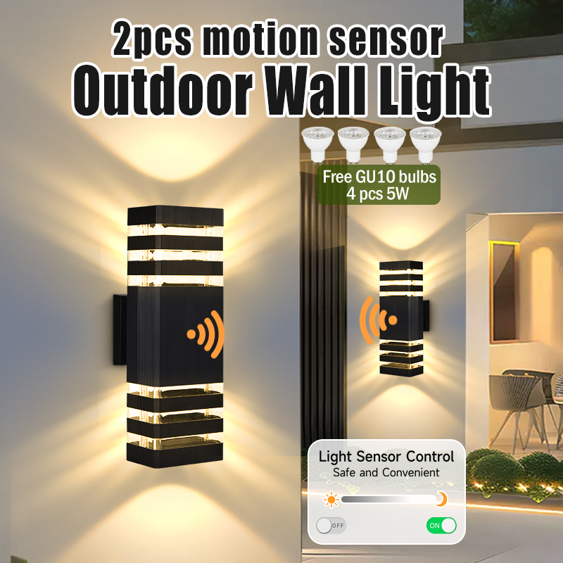 Smart Led Garden - Sensor Light Outdoor Wall Lamp GU10