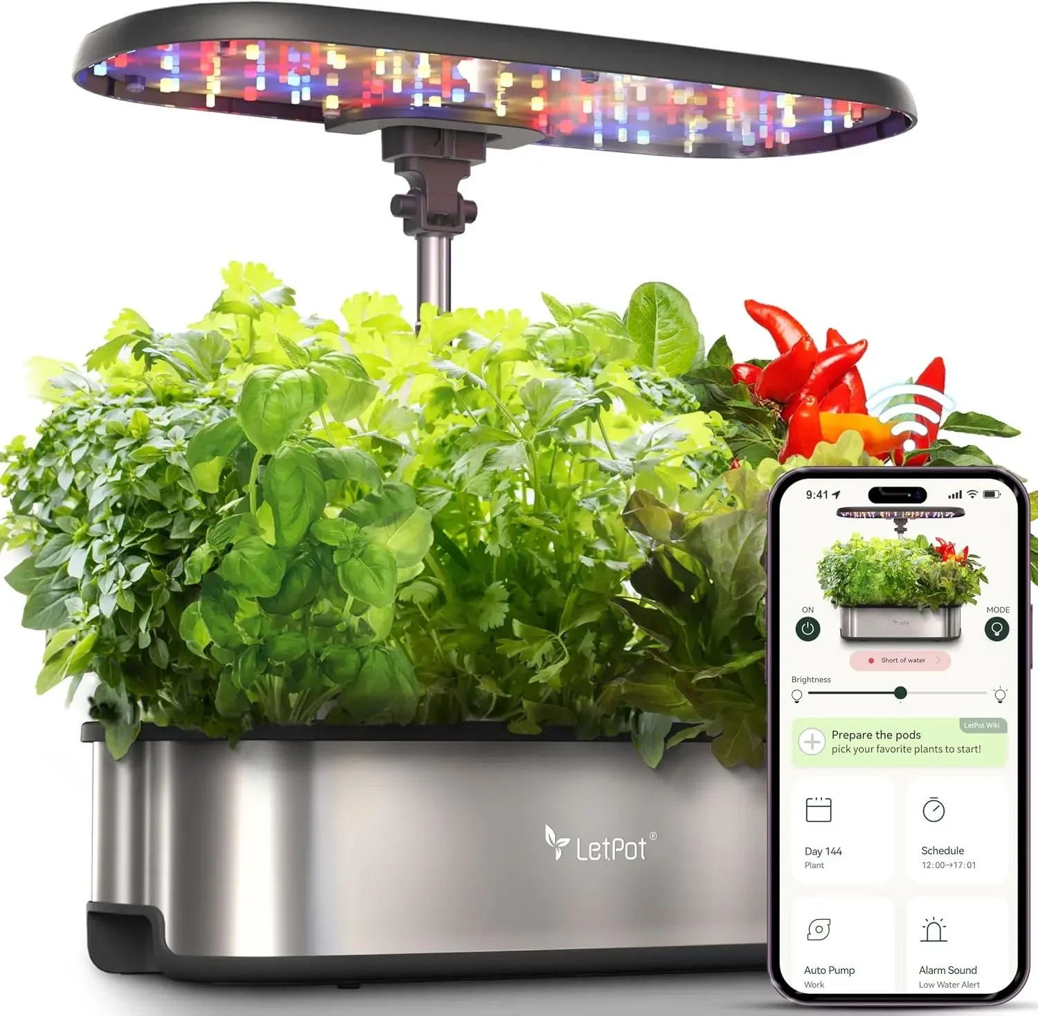App Smart Garden - LETPOT LPH-SE Hydroponics Growing System, 12