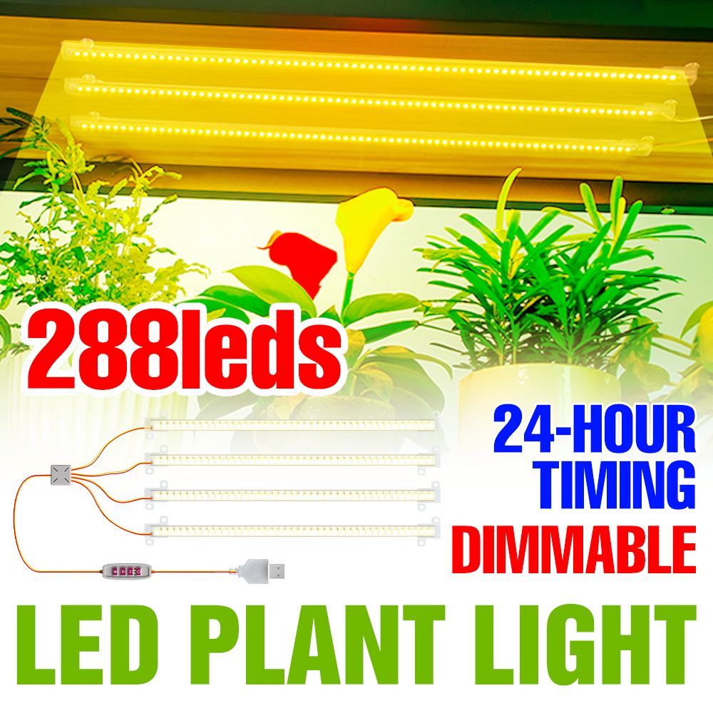 Led Plant Light Strip - USB LED Grow Light Full Spectrum