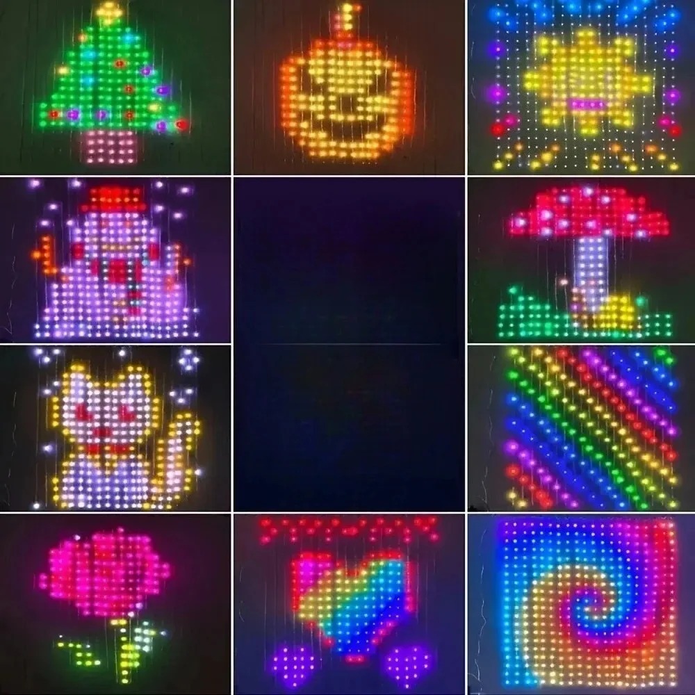 Outdoor LED Pixel Curtain Ligh - đánh giá và giá Smart Led Garden