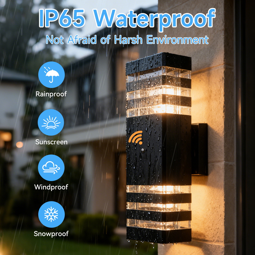 Sensor Light Outdoor Wall Lamp - đánh giá và giá Smart Led Garden