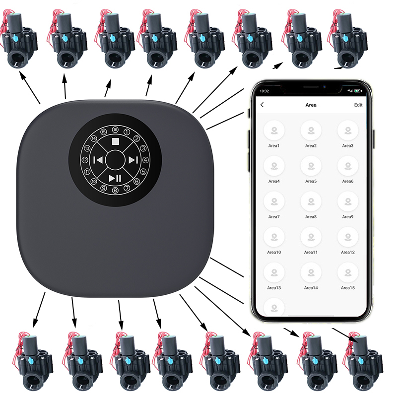 16 Zone WiFi Smart Irrigation  - đánh giá và giá Smart Garden Watering Can