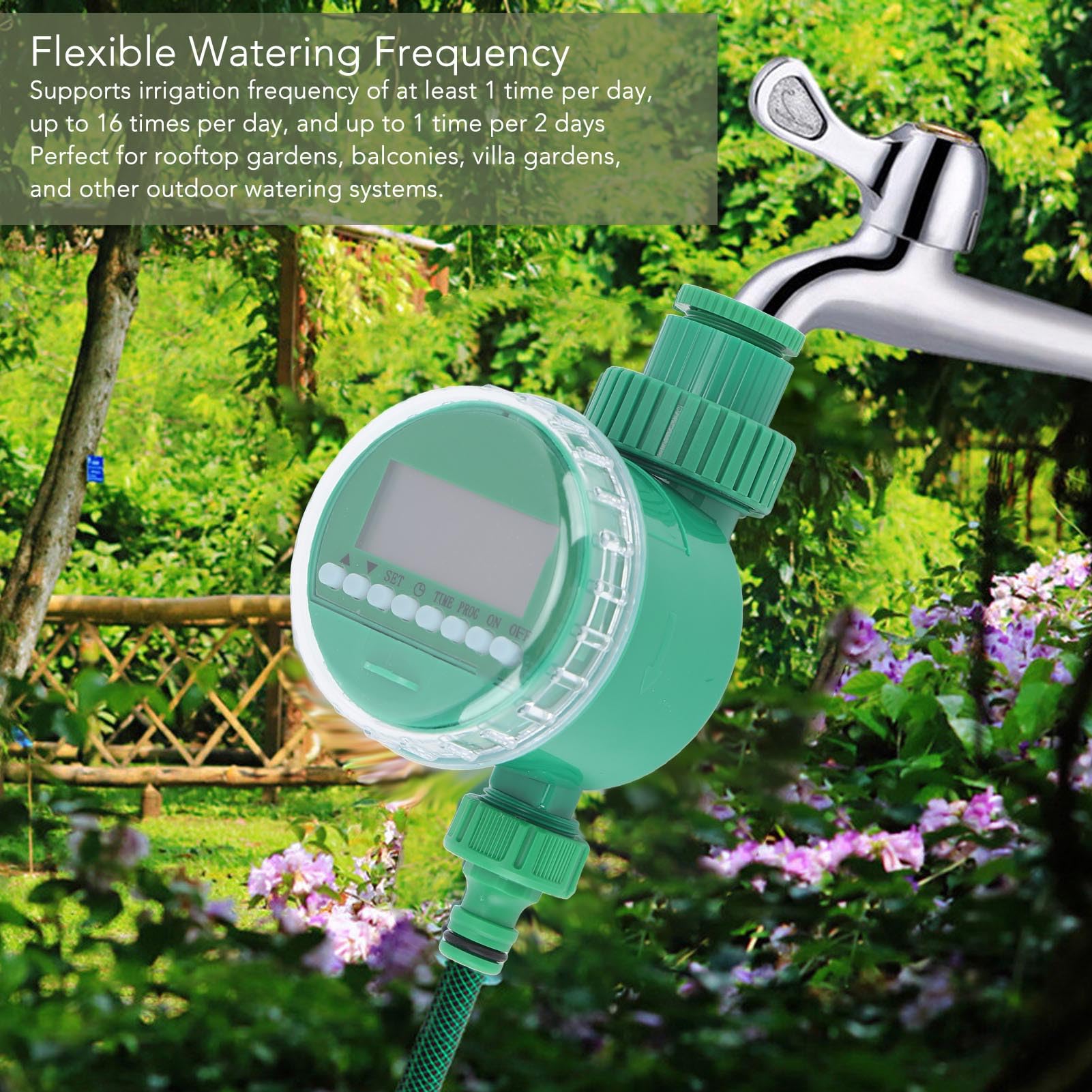 LCD Display Electronic Garden  - đánh giá và giá Smart Garden Watering Can