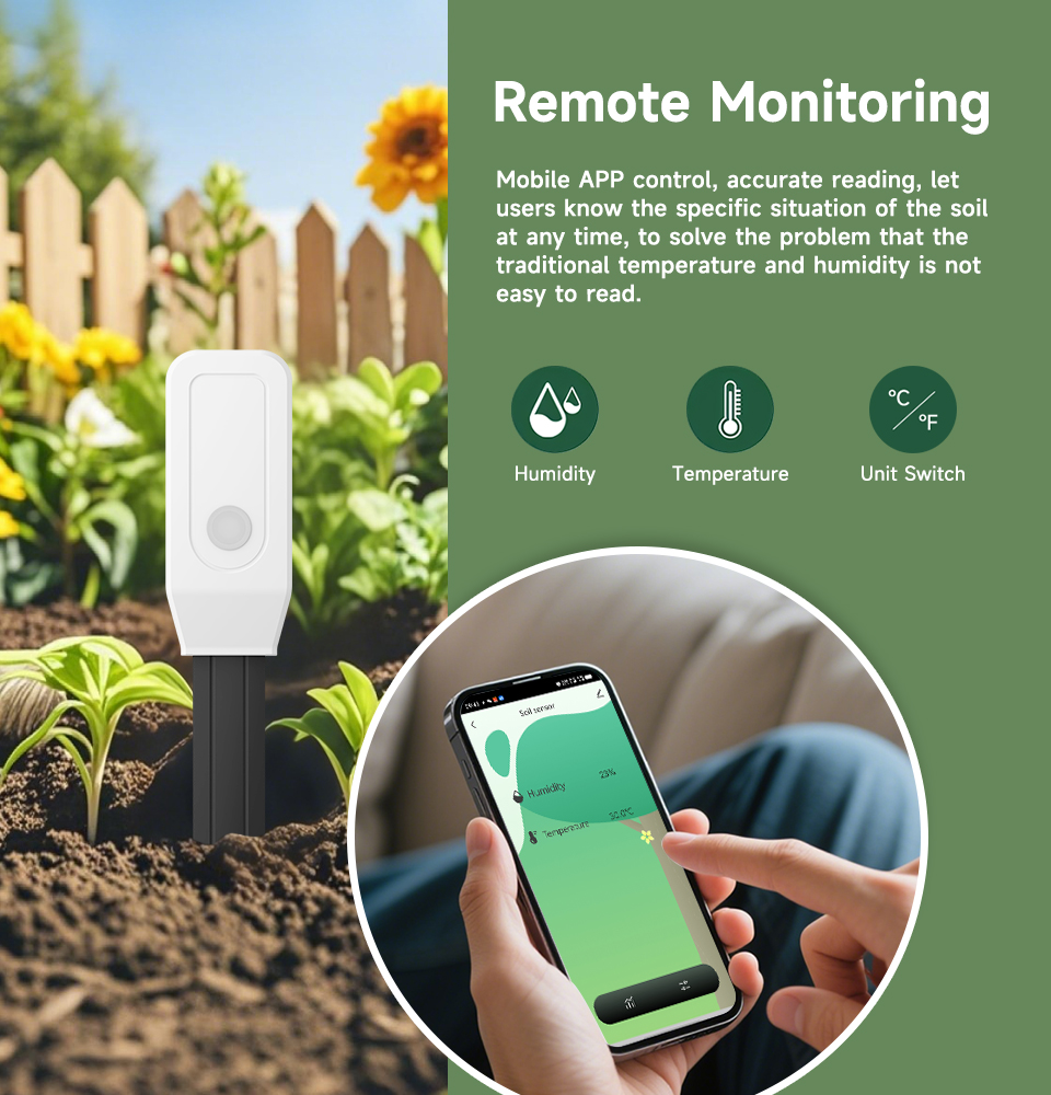 Smart Soil Tester Sensor, Zigb - đánh giá và giá App Smart Garden