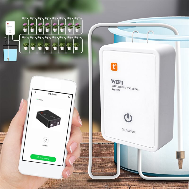 Automatic Drip Irrigation Wate - đánh giá và giá Smart Garden Watering System