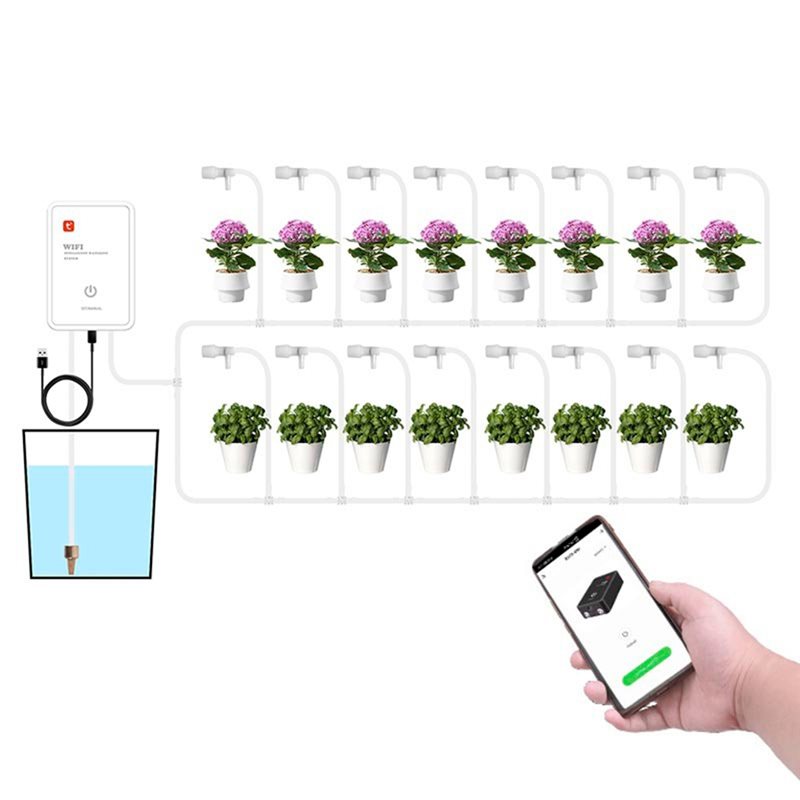 Automatic Drip Irrigation Wate - đánh giá và giá Smart Garden Watering System