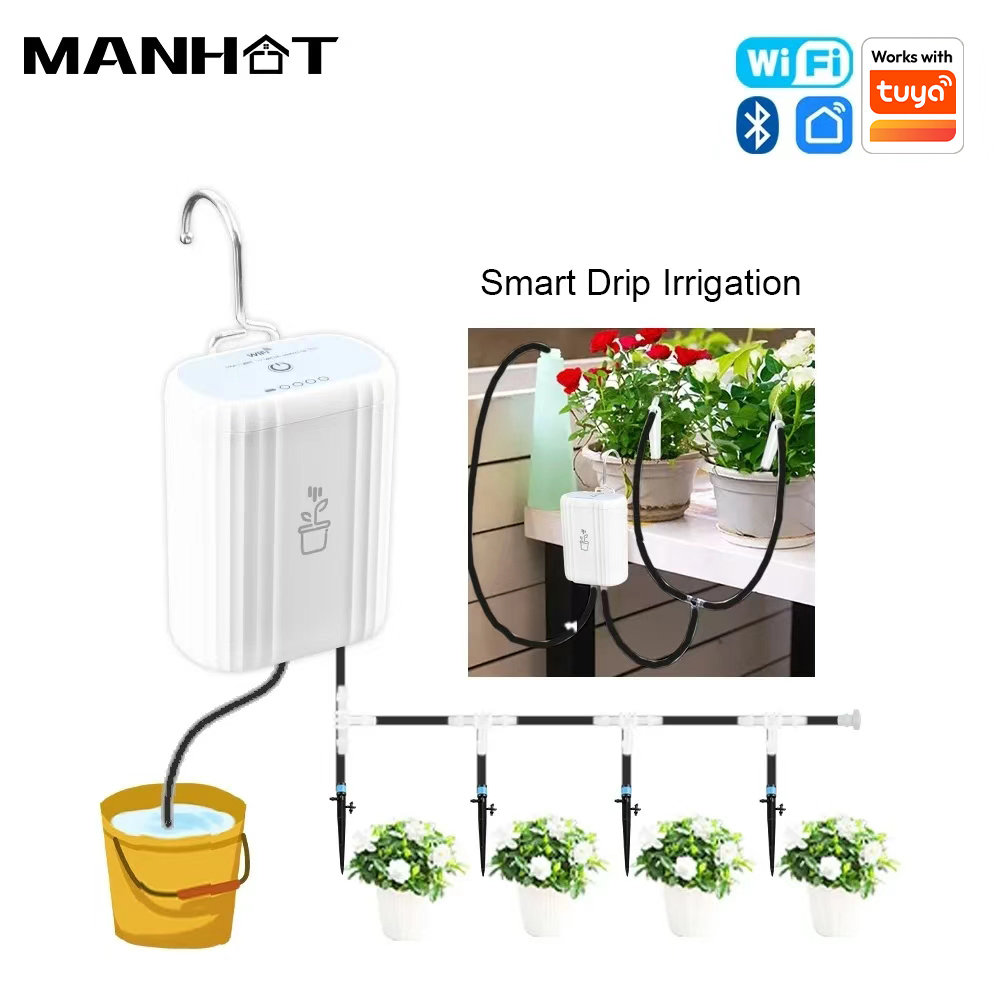 MANHOT WiFi Smart Watering Pum - đánh giá và giá Smart Garden Watering Can