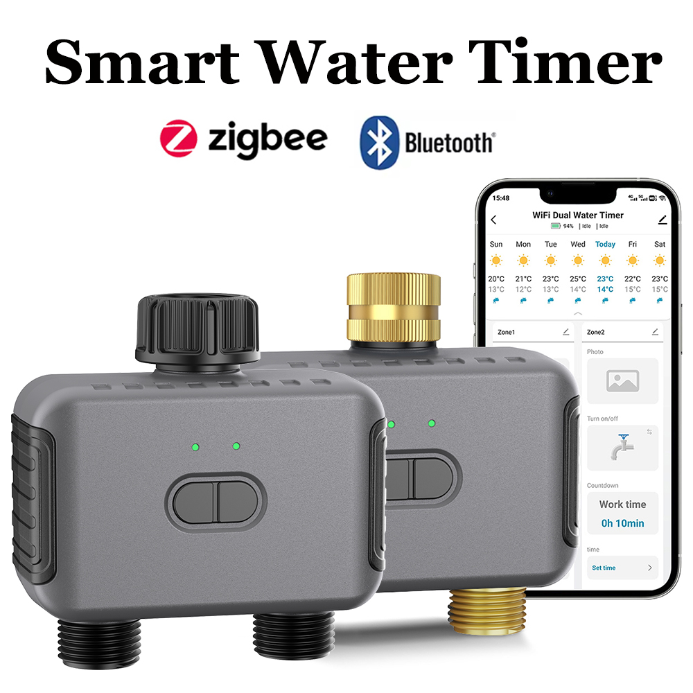 Tuya Smart Water Timer Zigbee/ - đánh giá và giá Smart Garden Watering System