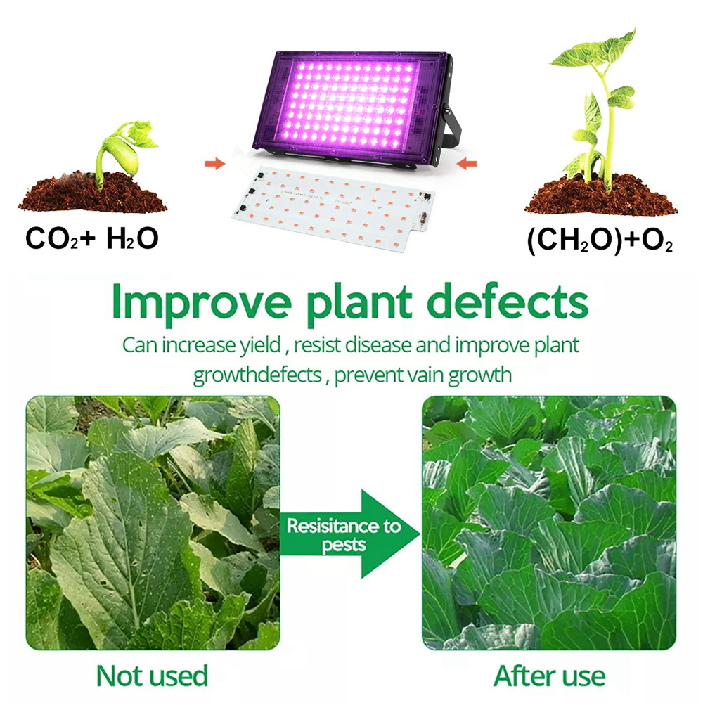 3 50W Phát Triển Đèn AC220V Su - đánh giá và giá Led Plant Light Strip