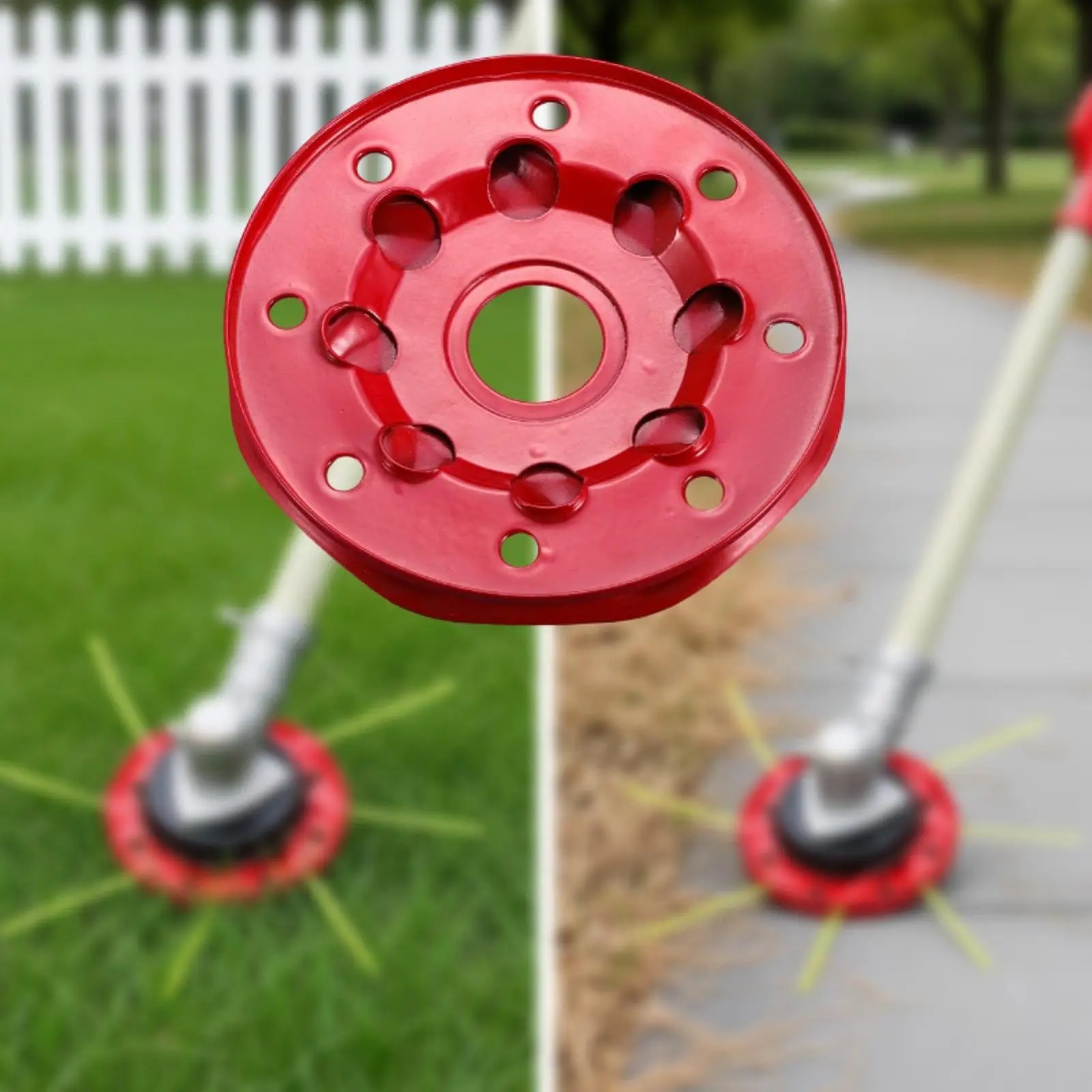 Iron 8 Hole Disc Grass Trimmer - đánh giá và giá Smart Garden Edging