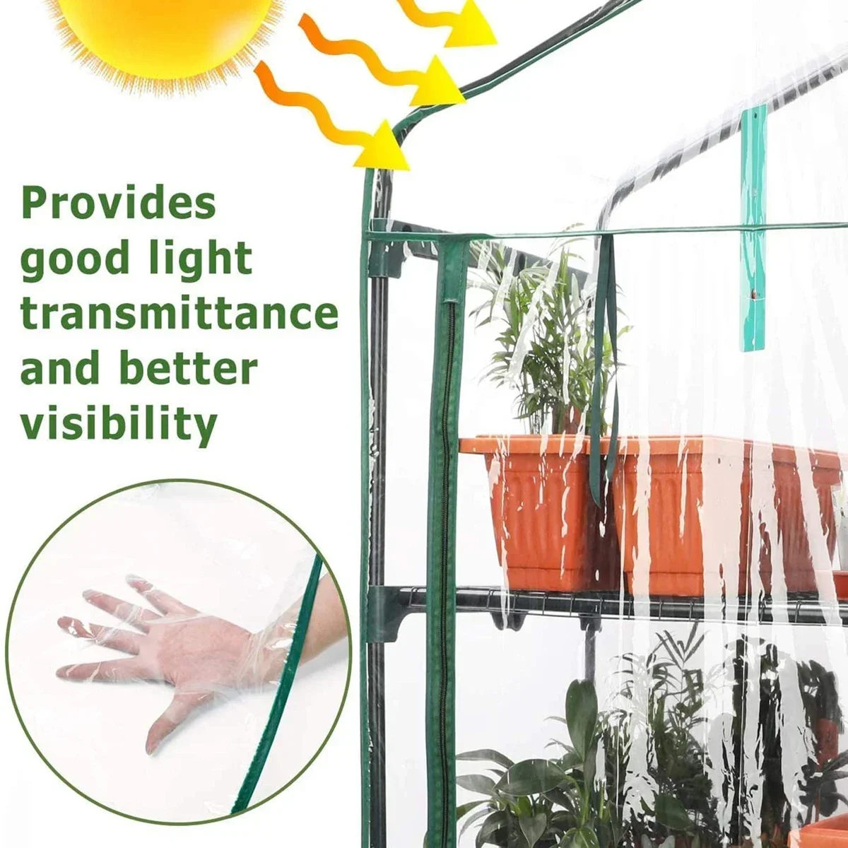 PVC Plastic Mini Greenhouse Ti - đánh giá và giá Grow Tent Complete Kit