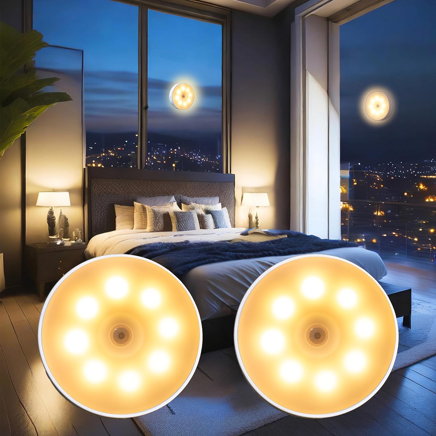Motion Sensor Night Lamp Recha - đánh giá và giá Smart Led Garden