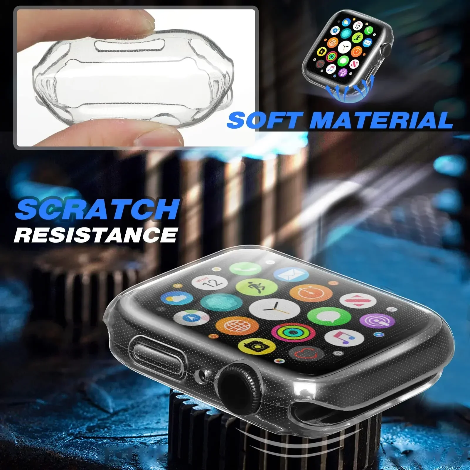 Cover For Apple Watch Case 44m - đánh giá và giá Smart Garden 9