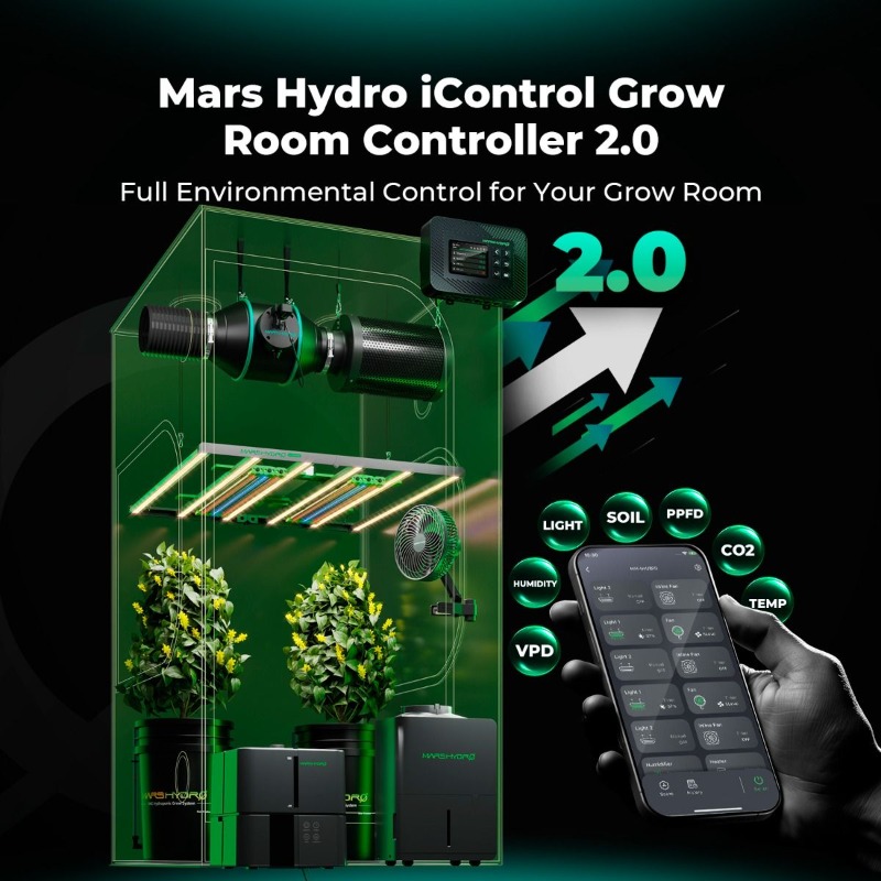 480W 4x4ft 120x120cm FC4800 EV - đánh giá và giá Grow Tent Complete Kit