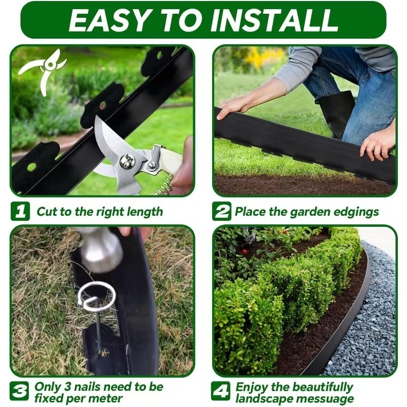 5/10cm L-Shaped Garden Grass S - đánh giá và giá Smart Garden Edging