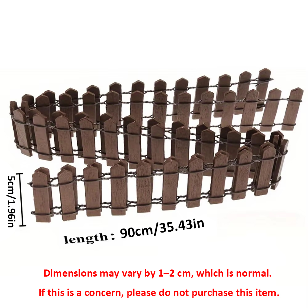 Mini wooden fence set, smooth  - đánh giá và giá Smart Garden Edging