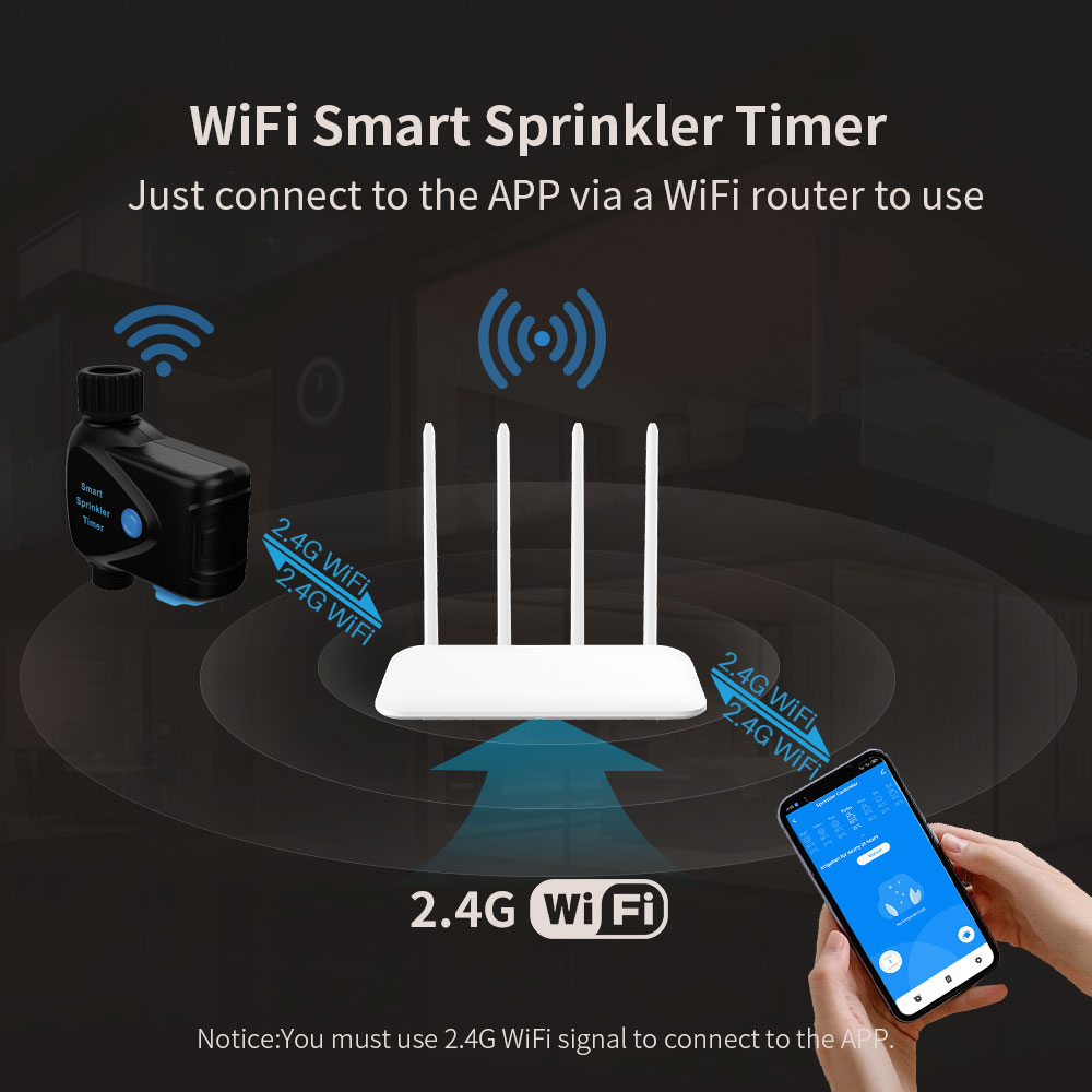 Tuya WiFi Smart Water Device w - đánh giá và giá Smart Garden Watering System