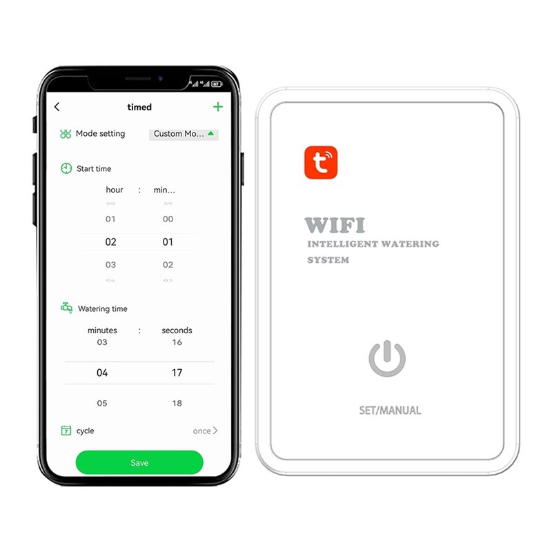 ABMR-Tuya Smart Wifi Garden Co - đánh giá và giá Smart Garden Watering System