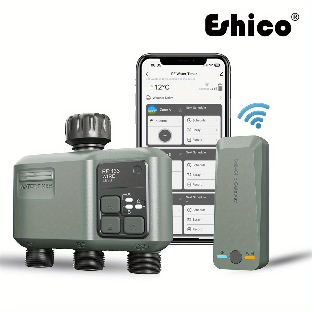 Eshico Smart Sprinkler Timer:  - đánh giá và giá App Smart Garden