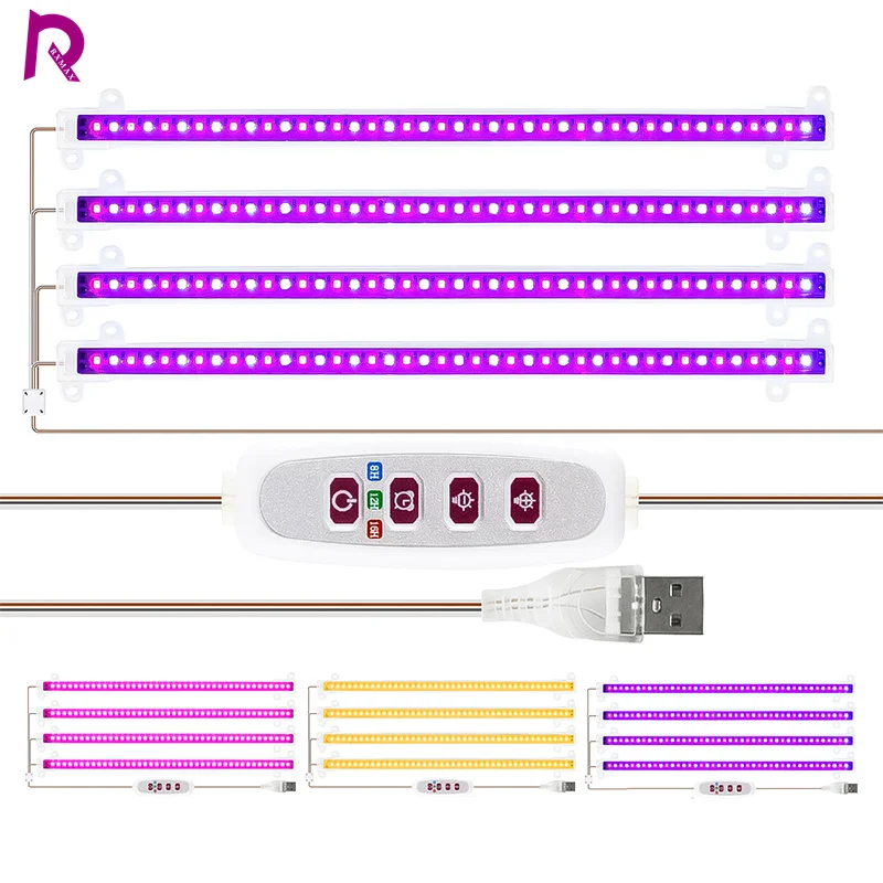 LED Grow Light 5V USB Phyto La - đánh giá và giá Led Plant Light Strip
