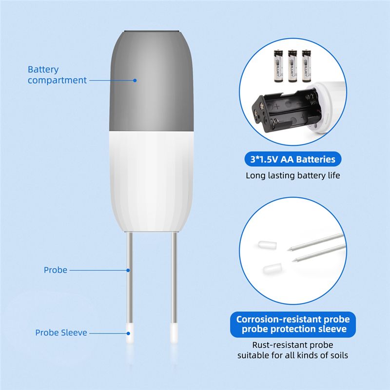 ABRN-Tuya Wifi Smart Soil Mete - đánh giá và giá App Smart Garden
