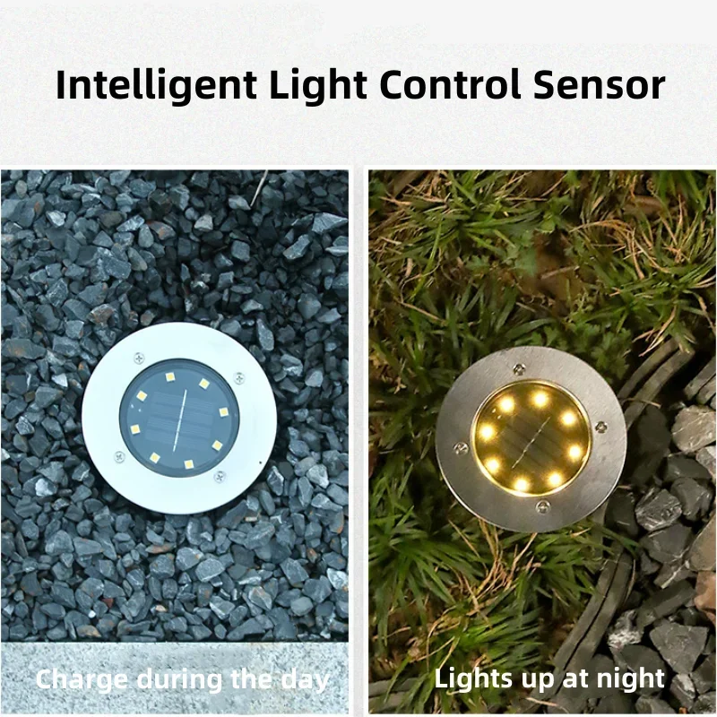 4Pcs LED Solar Garden Lights O - đánh giá và giá Smart Led Garden